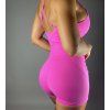 POCKET Rövid Overall PINK