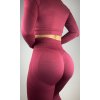 BASIC ACTIVE- wine leggings