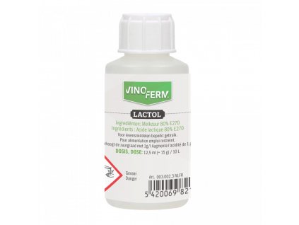 lactic acid 80 vinoferm lactol 100ml nlfr