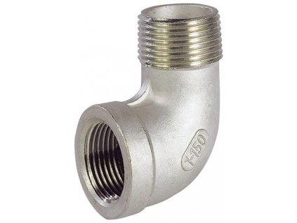 Nerezové koleno 90° vnitř./vněj. závit 3/4"