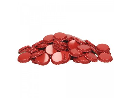 crown corks 26 mm red 1000 pcs