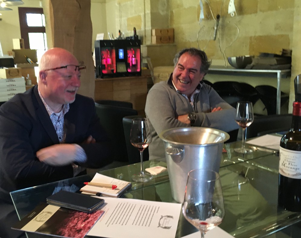 La-Fleur-Morange-tasting-wine