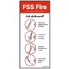 tabulka s instrukci k fss fire