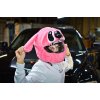 shop ruzovy plysovy navlek na motocyklovu prilbu 6