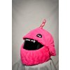 ruzovy jednorozec navlek na helmu prilbu 06