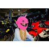 motorkarsky navlek na prilbu ruzovy unicorn zralok 6