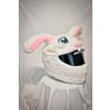 shop navlek na helmu zajac fotostudio biely