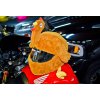 plysovy navlek helma kura motorka 1
