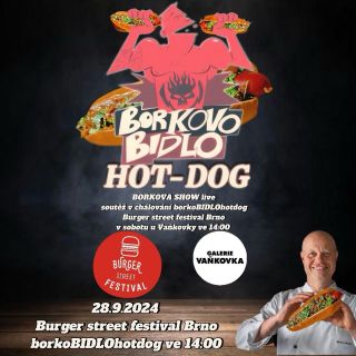 Doval v sobotu do Brna na @burgerstreetfestival k Vaňkovce. Přihlaš se do soutěže o pytel BORKOVÉCH BIDEL. Stačí poslat do...