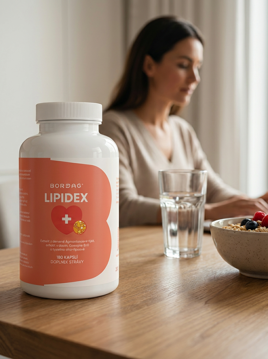 Ilustrační lahvička a kapsle