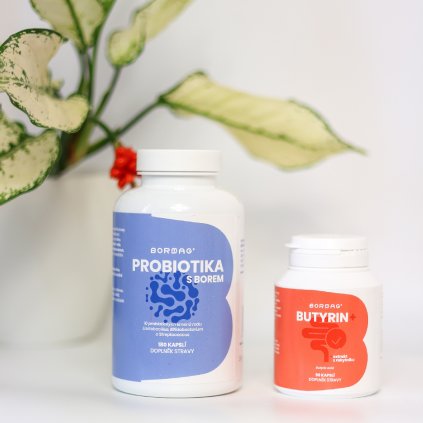 Komplexní péče o střevní rovnováhu a imunitu - PROBIOTIKA + BUTYRIN