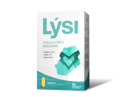 LYSI Omega 3 forte 64 kapsl