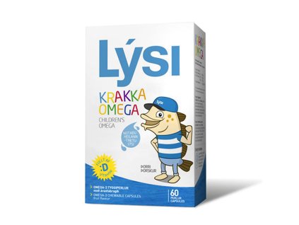 LYSI Omega 3 Chewable 60 kapslí
