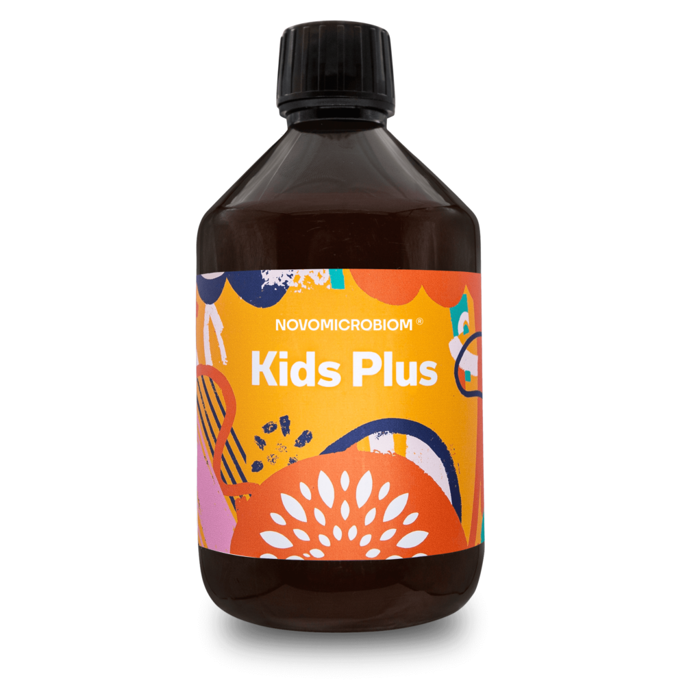 Microbiom KIDS Plus živé probiotické kultury s bylinami pro děti 475ml
