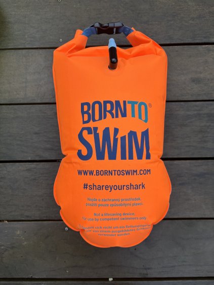 NEON BornToSwim® Swim buoy and dry bag - Orange