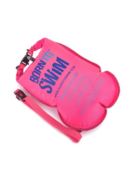 Plovák a vak NEON BornToSwim® - Růžová