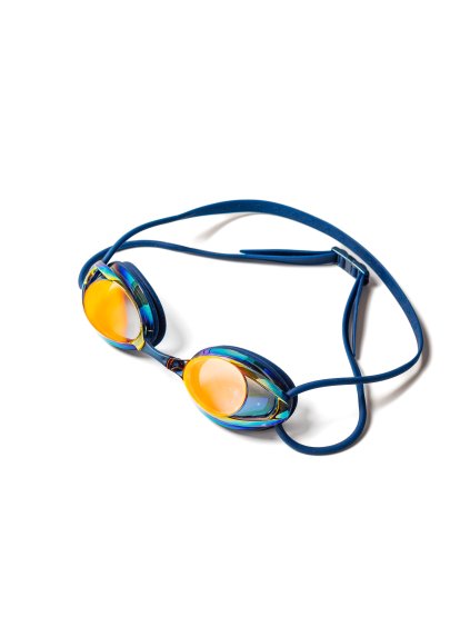 Plavecké brýle BornToSwim® Freedom Mirror - Tmavě modrá