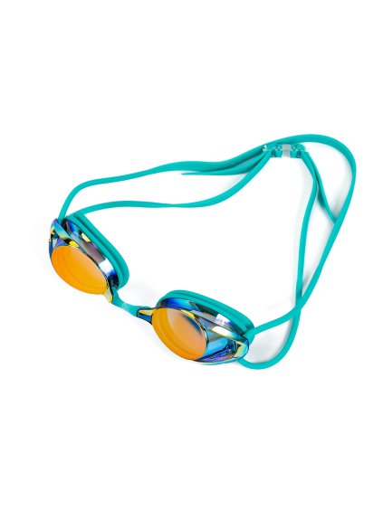 Swimming Goggles Freedom Mirror BornToSwim® - Turquoise