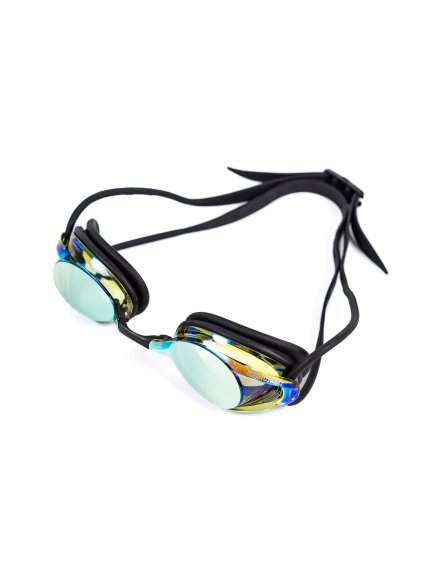 Plavecké brýle BornToSwim® Freedom Mirror - Černá