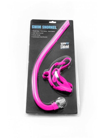 BornToSwim® Schwimmschnorchel - Rosa