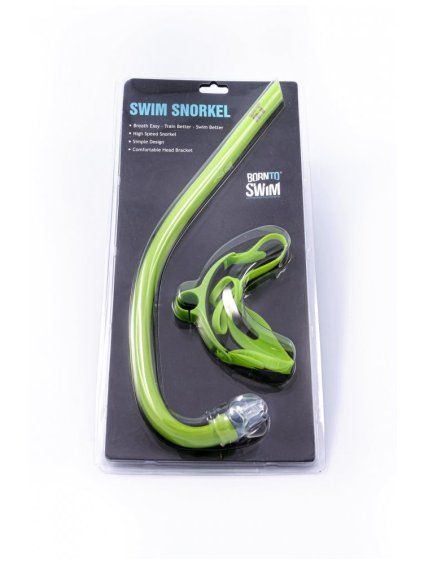 BornToSwim® Schwimmschnorchel - Grün