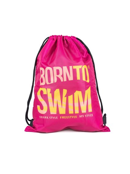 Leichte BornToSwim® Badetasche - Himbeere