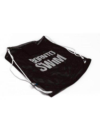 BornToSwim® MESH BAG - Schwarz/Weiß