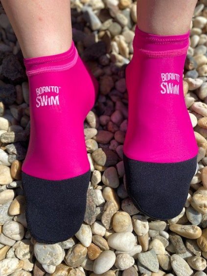 BORNTOSWIM® Neoprene Socks - Pink