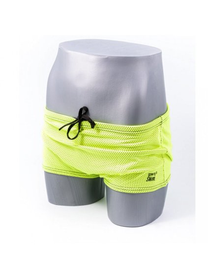 BornToSwim® Weighted Swimwear - Drag Suit - Reflective Yellow/Black