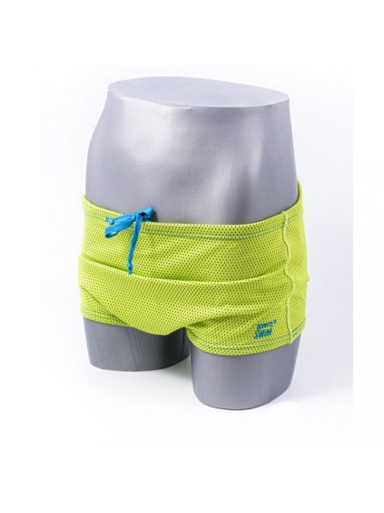 BornToSwim® - Schleppanzug - Reflektierend gelb/blau
