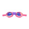 Kids mirrored swim-googles BornToSwim®- Pink/Purple