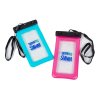 BornToSwim® Wasserdichte schwimmende Handyhülle - Türkis/Pink/Orange