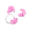 Set - Nasenknipser und Silikon-Ohrstöpsel - Blau und Rosa