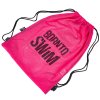 Velký stahovací vak BornToSwim® MESH BAG - Růžovo/černá