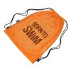 Velký stahovací vak BornToSwim® MESH BAG - Oranžovo/černá
