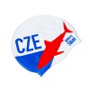 Schwimmende Silikonkappe CZE BornToSwim®- dreifarbig