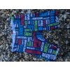 JAMMERS printed log BORNTOSWIM® - Dark blue