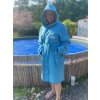BornToSwim® Microfiber Bathrobe - Light Blue