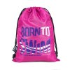Leichte BornToSwim® Badetasche - Rosa Zebra