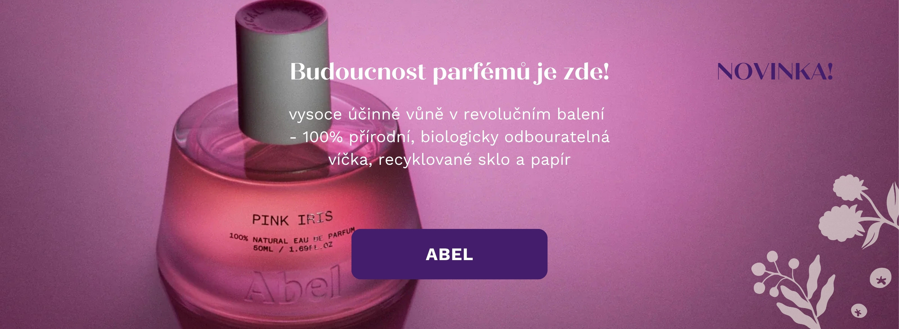 100% přírodní parfémy Abel