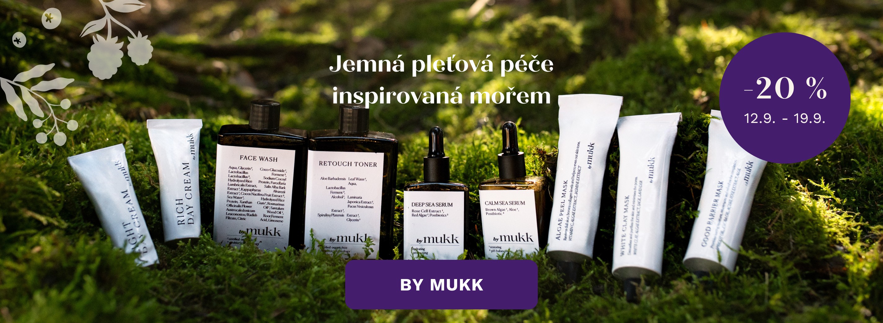 Sleva 20 % na značku By Mukk