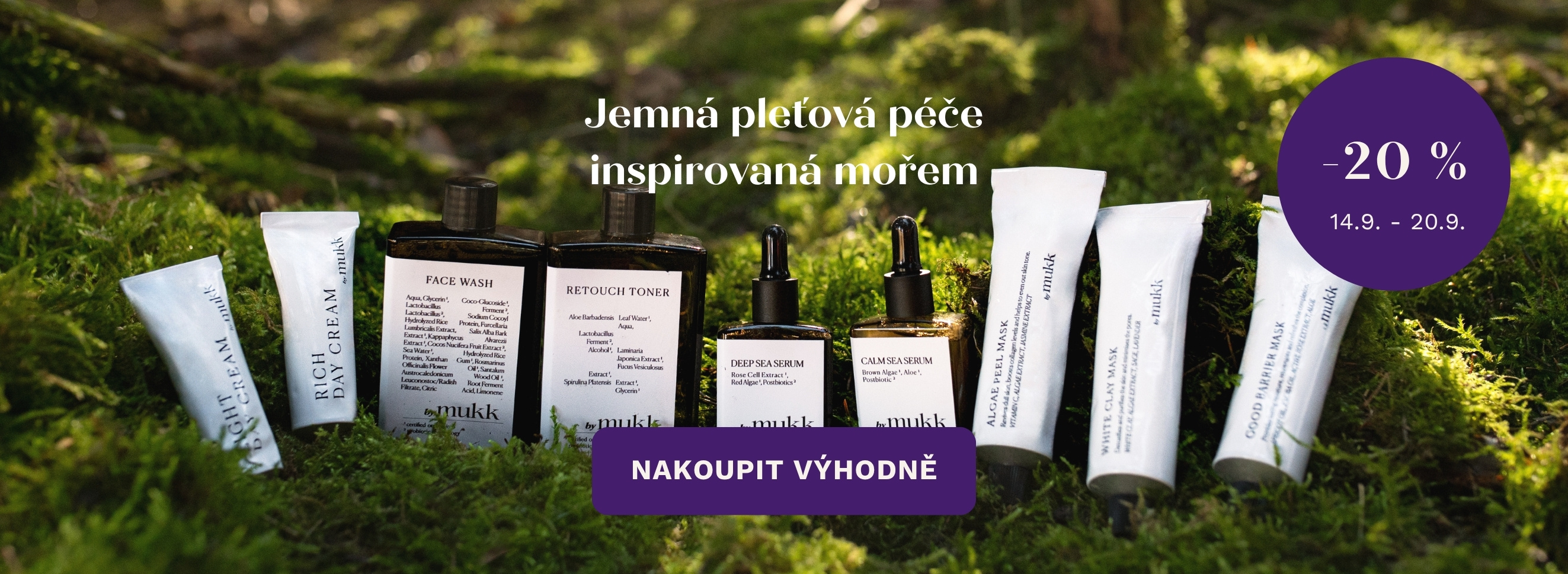 - 20 % na značku By Mukk