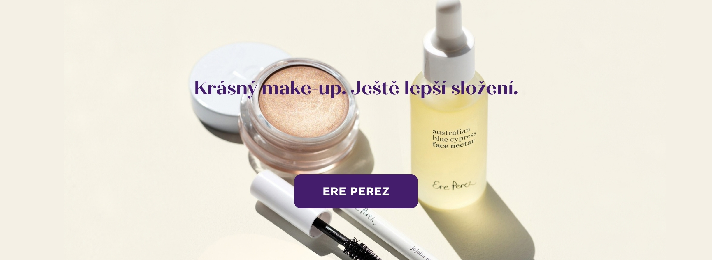 Krásný make-up. Ještě lepší složení.