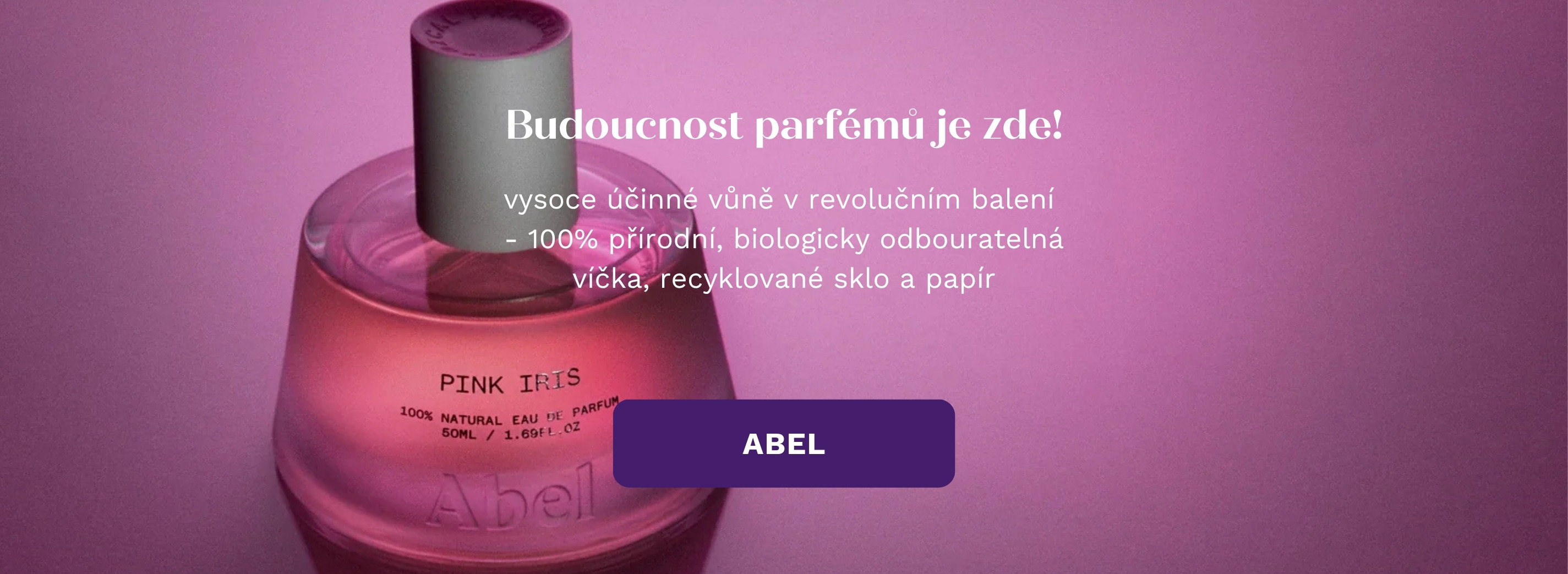 100% přírodní parfémy Abel