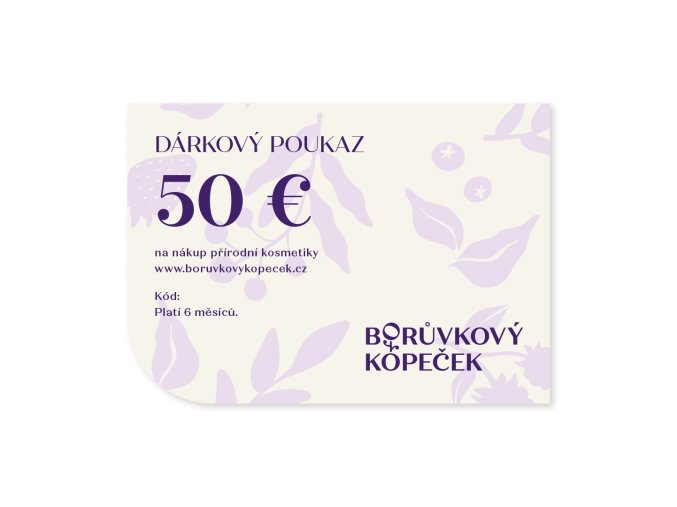 BK DarkovyPoukaz EUR50 2