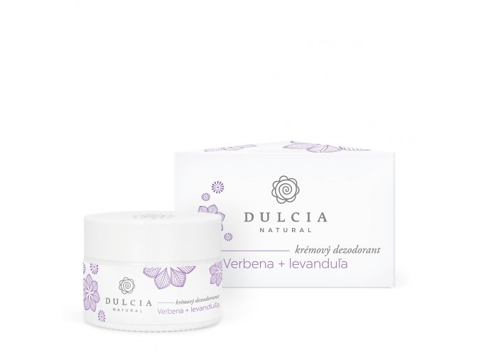 dulcia kremovy deodorant verbena levandule