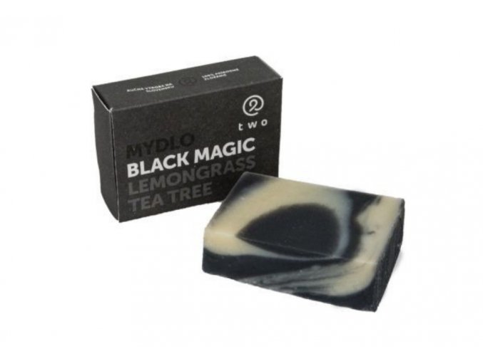 two cosmetics cerne mydlo s aktivnim uhlim black magic