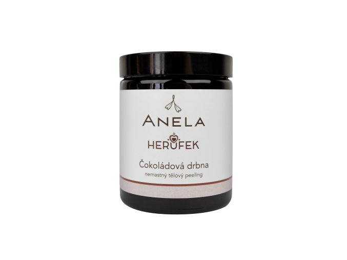 telovy nemastny peeling cokoladova drbna anela