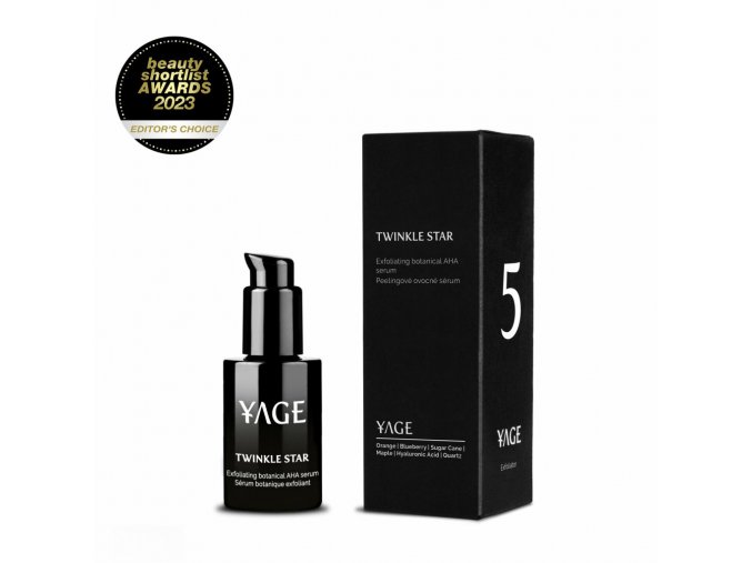 nocni exfoliacni serum twinkle star yage