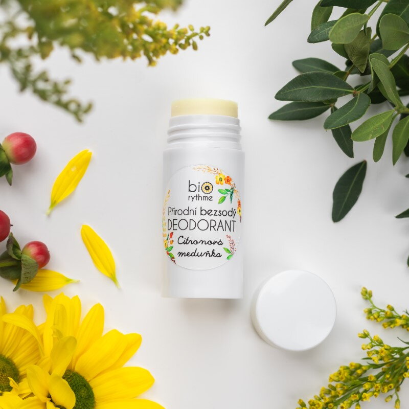 Biorythme bezsodý přírodní deodorant Citronová meduňka 25 g/ 35 g/ 80 g Varianta: Mini balení (25 g)